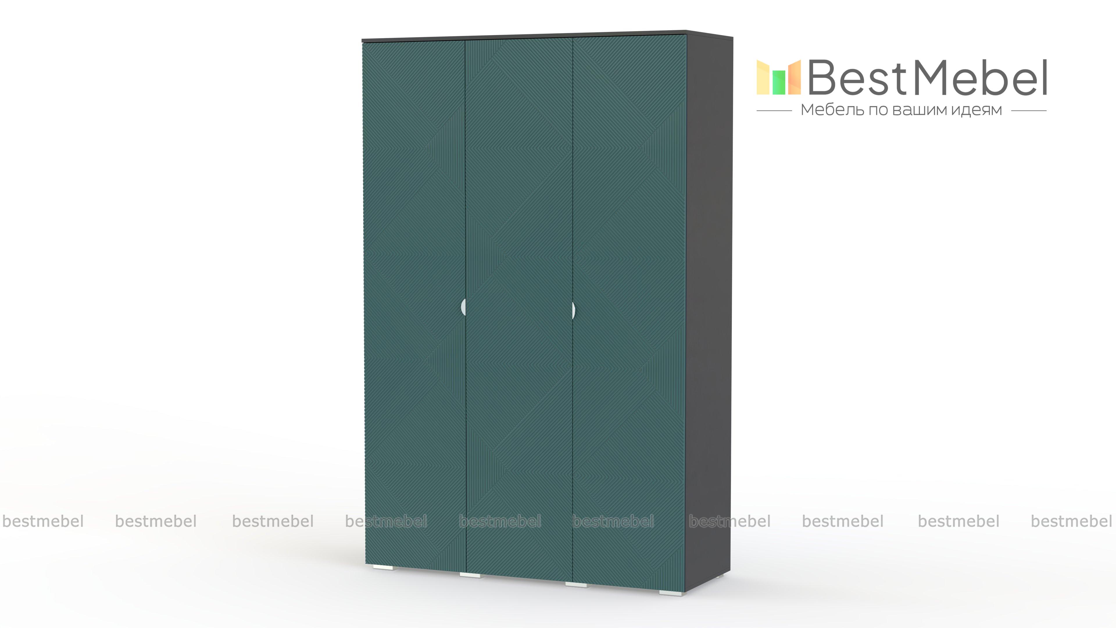 Шкаф распашной Эмилия 17 BMS - Фото