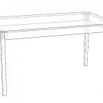 Схема сборки Кухонный стол Торонто 12 BMS