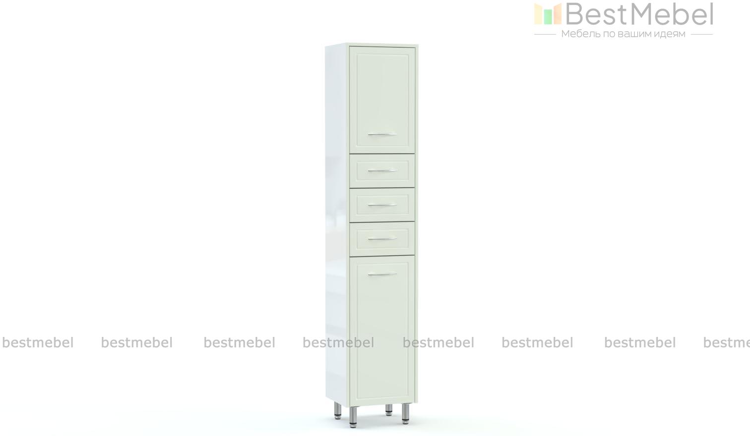 Пенал в ванную Мадрид 6 BMS - Фото