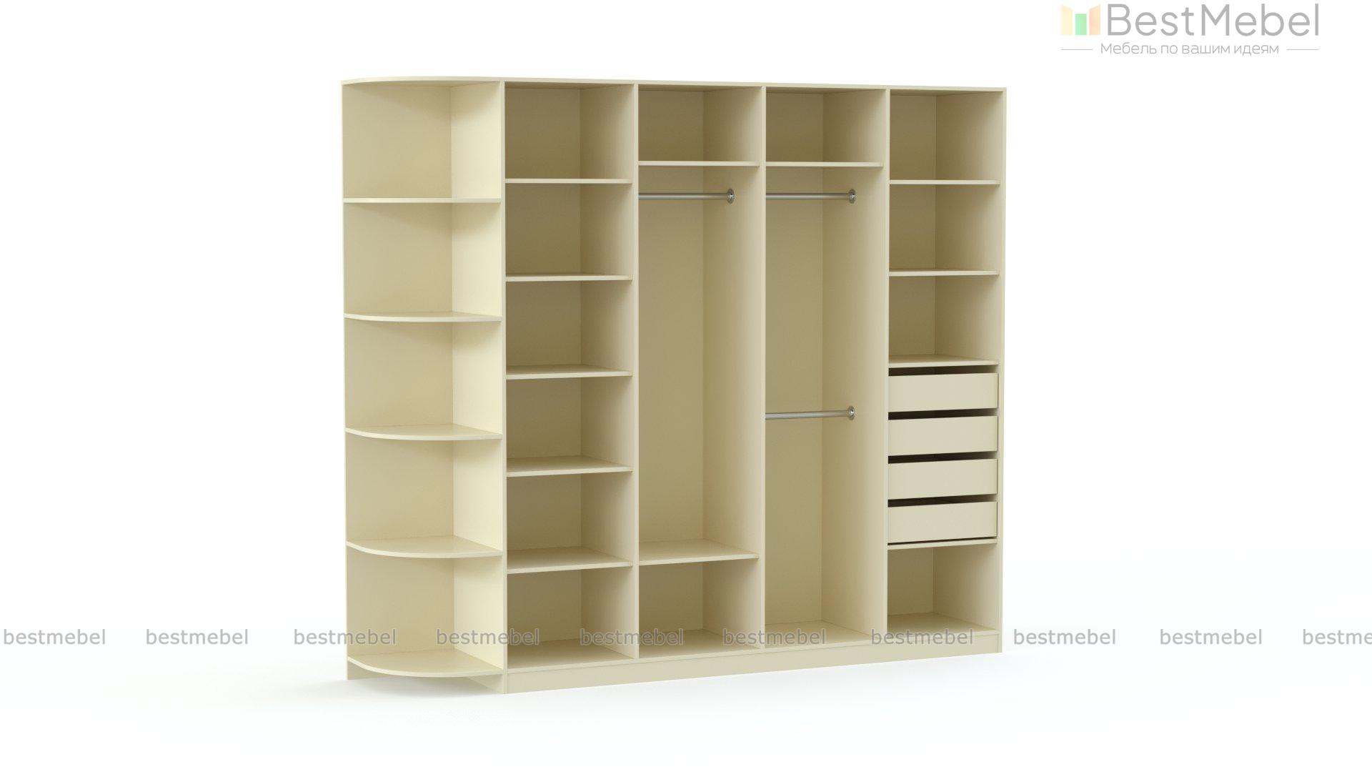 Гардеробная Мишель 2.01 BMS - Фото