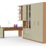 Шкаф с угловым столом Школьник BMS - Фото 3