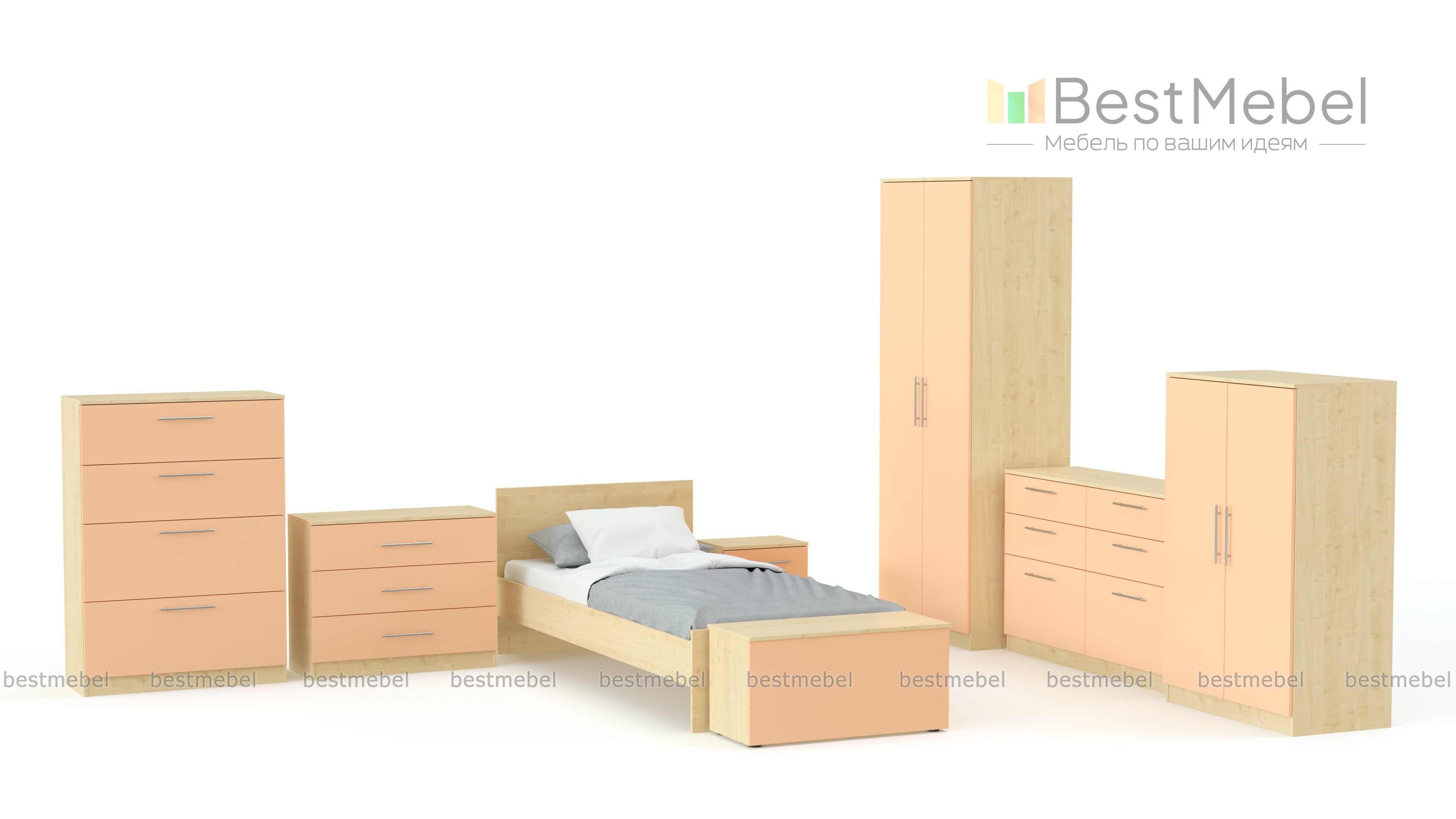 Детская стенка Гулливер 3 BMS