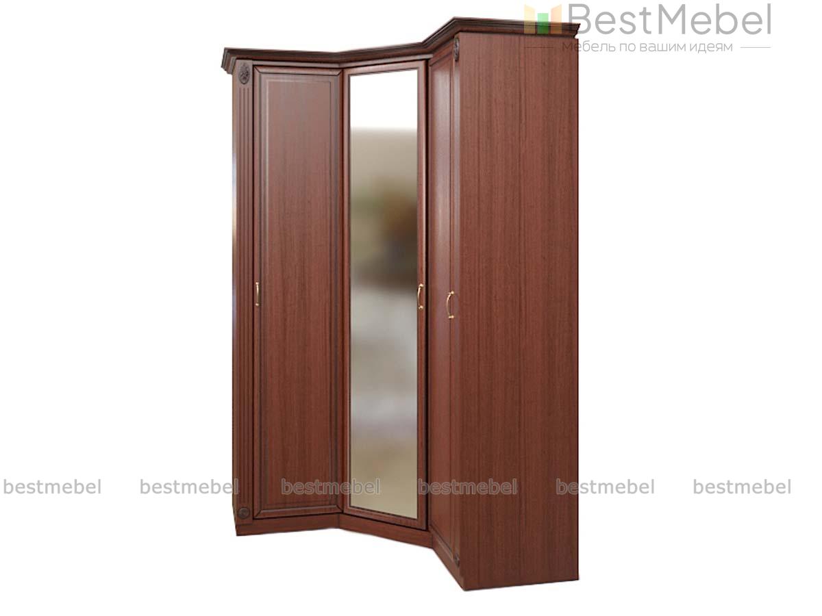 Шкаф угловой Патиния А21 BMS - Фото