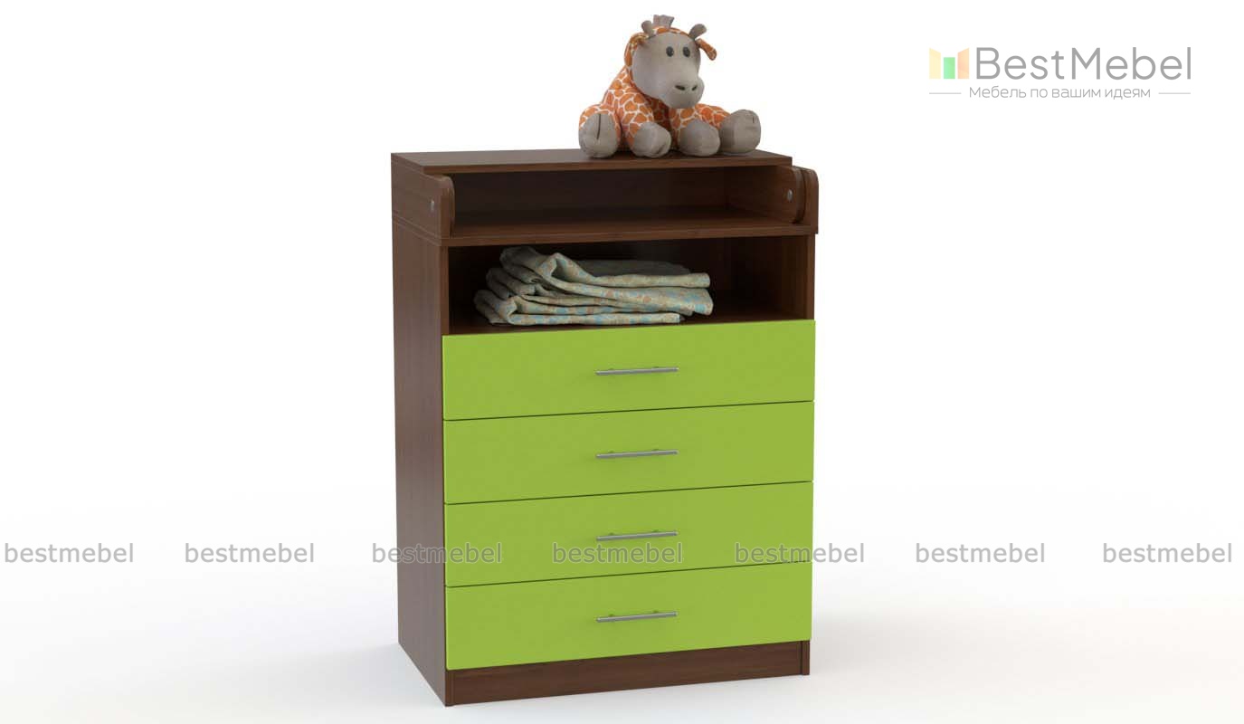 Пеленальный комод Сакура 4 BMS