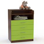 Пеленальный комод Сакура 4 BMS - Фото 1