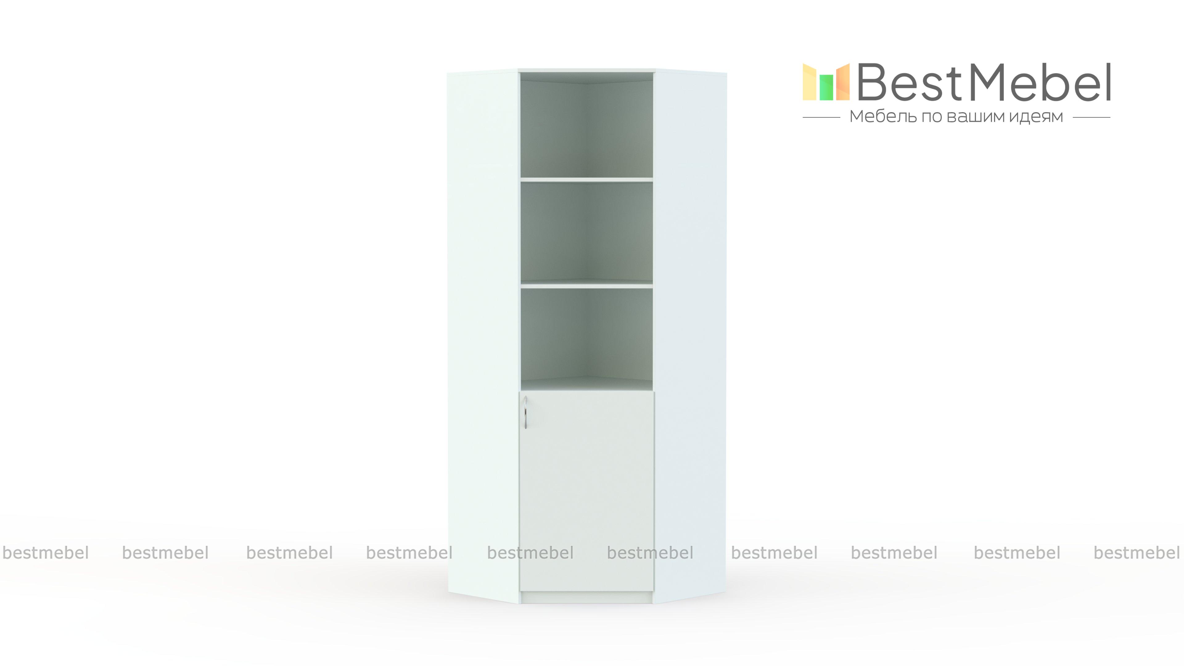 Стеллаж угловой Энзо №5-5 BMS - Фото