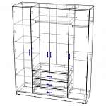 Схема сборки Шкаф Престиж 4.3 BMS