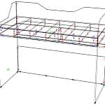 Кровать-чердак детская Ева КР-203 BMS