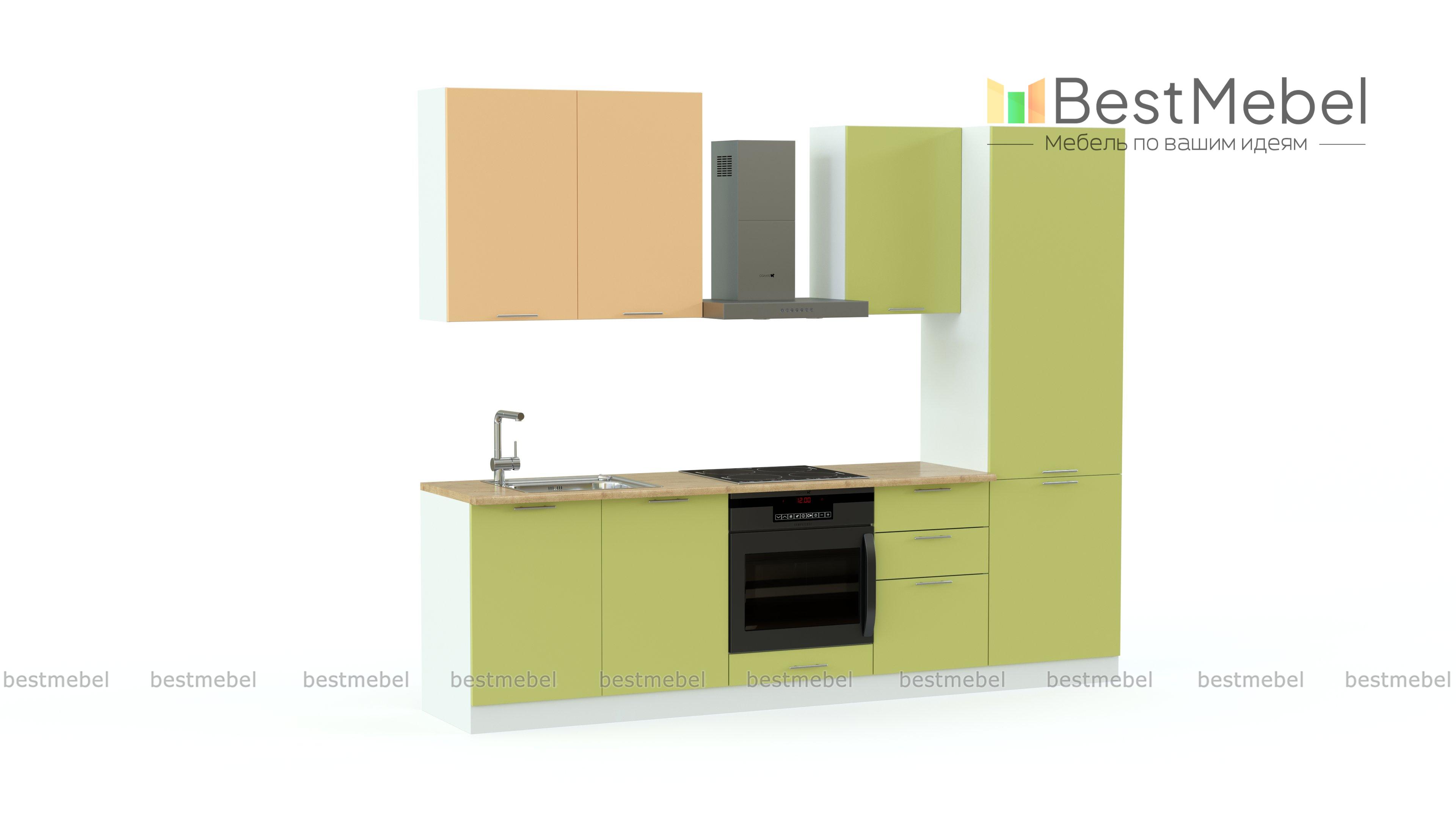 Кухня Модерн Оранж BMS - Фото