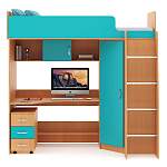 Детская кровать-чердак Дм105 BMS - Фото 3