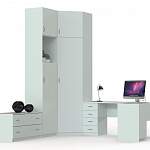 Шкаф угловой со столом Ученический BMS - Фото 7