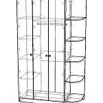 Схема сборки Шкаф Оксана BMS