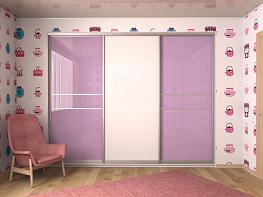 Шкаф-купе – 01129 BMS(Платье - Белье - Платье (3)) (1800х2650х650)