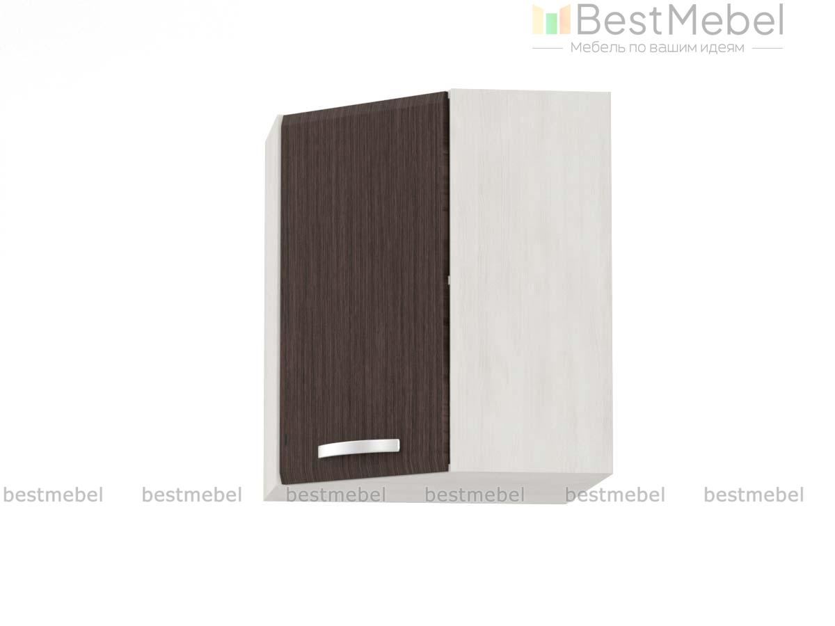 Шкаф навесной угловой Аура BMS - Фото