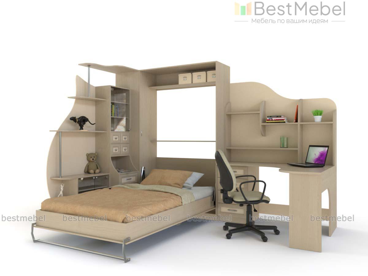 Шкаф-кровать трансформер Перу 25 BMS - Фото