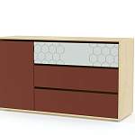 Комод с дверкой и тремя ящиками Мальта BMS - Фото 5