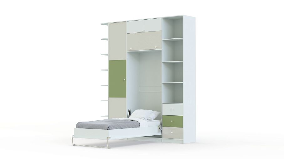 Шкаф-кровать трансформер Фазан 58 BMS - Фото