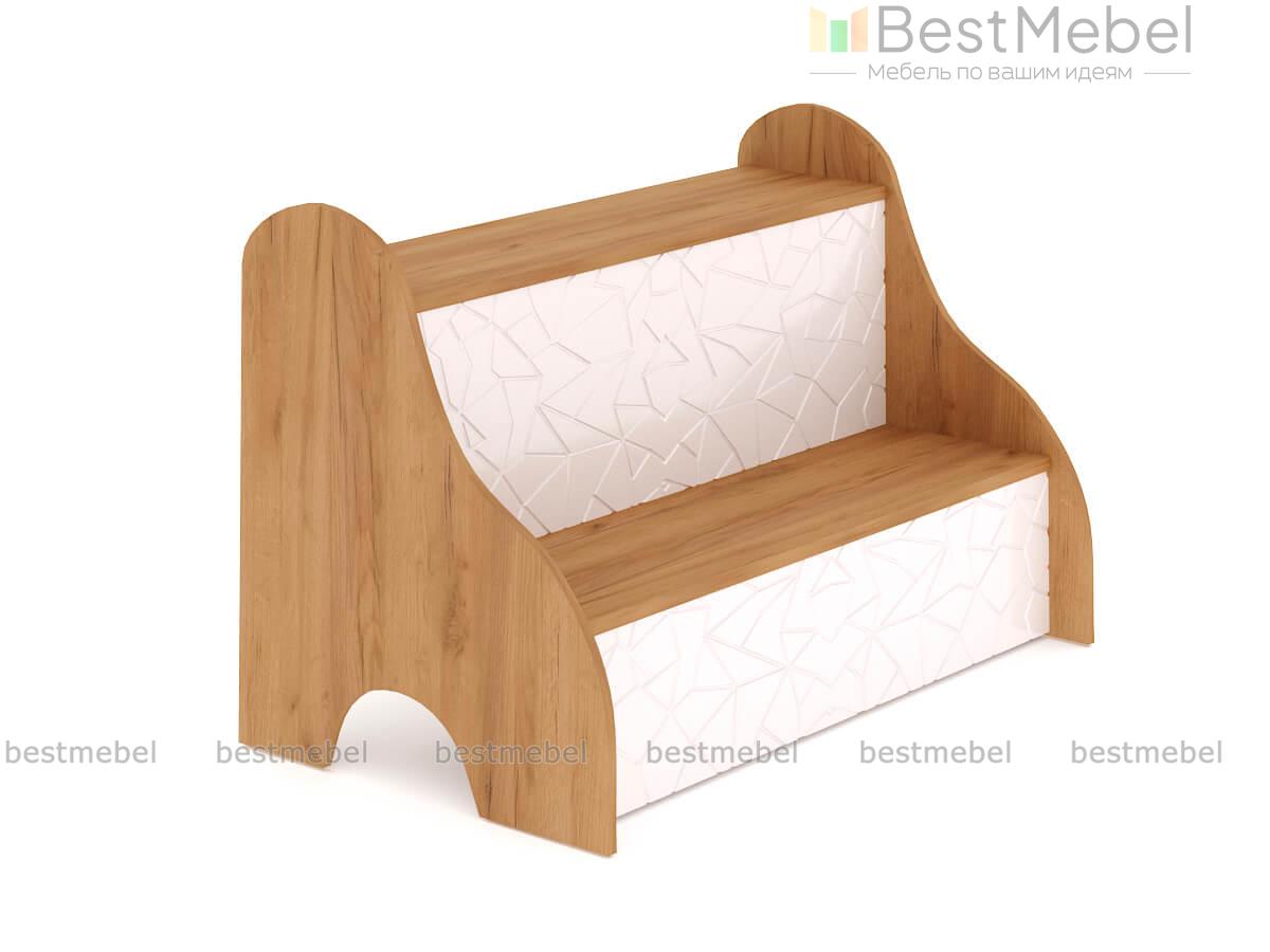 Лестница для кровати Снежинка 7 BMS - Фото