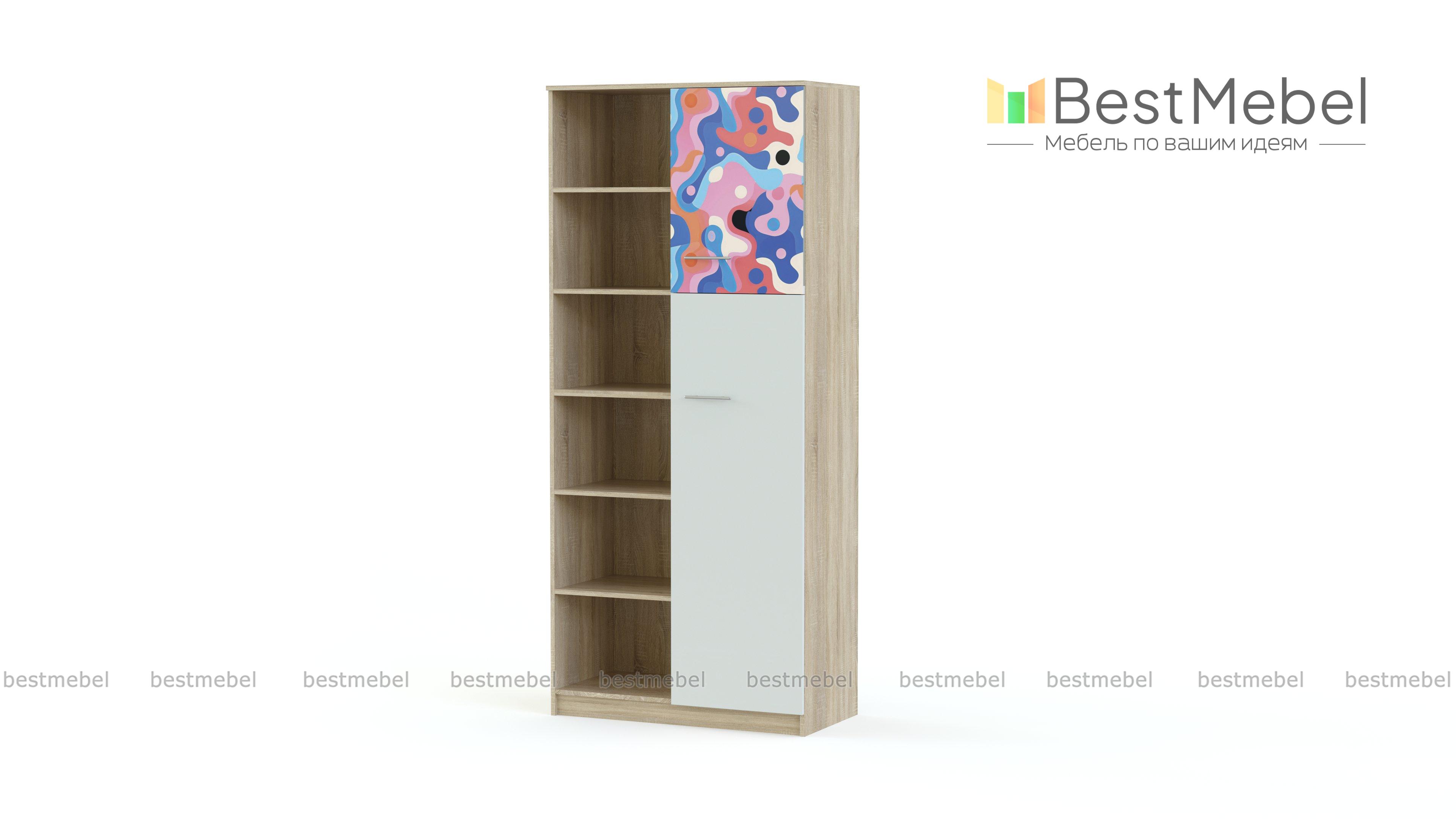 Стеллаж Мокко 14 BMS - Фото