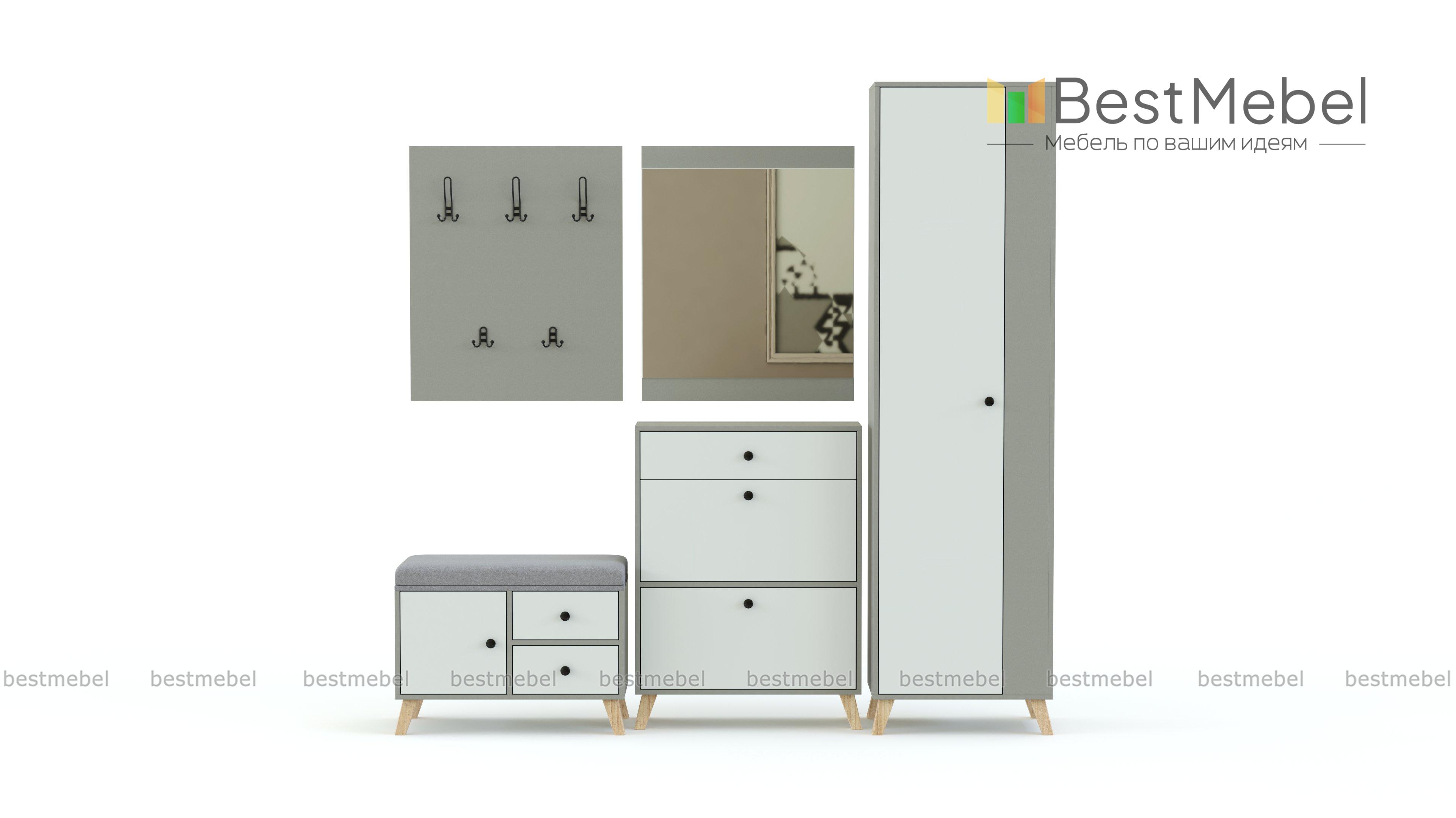 Прихожая Пресли 10.2 BMS - Фото