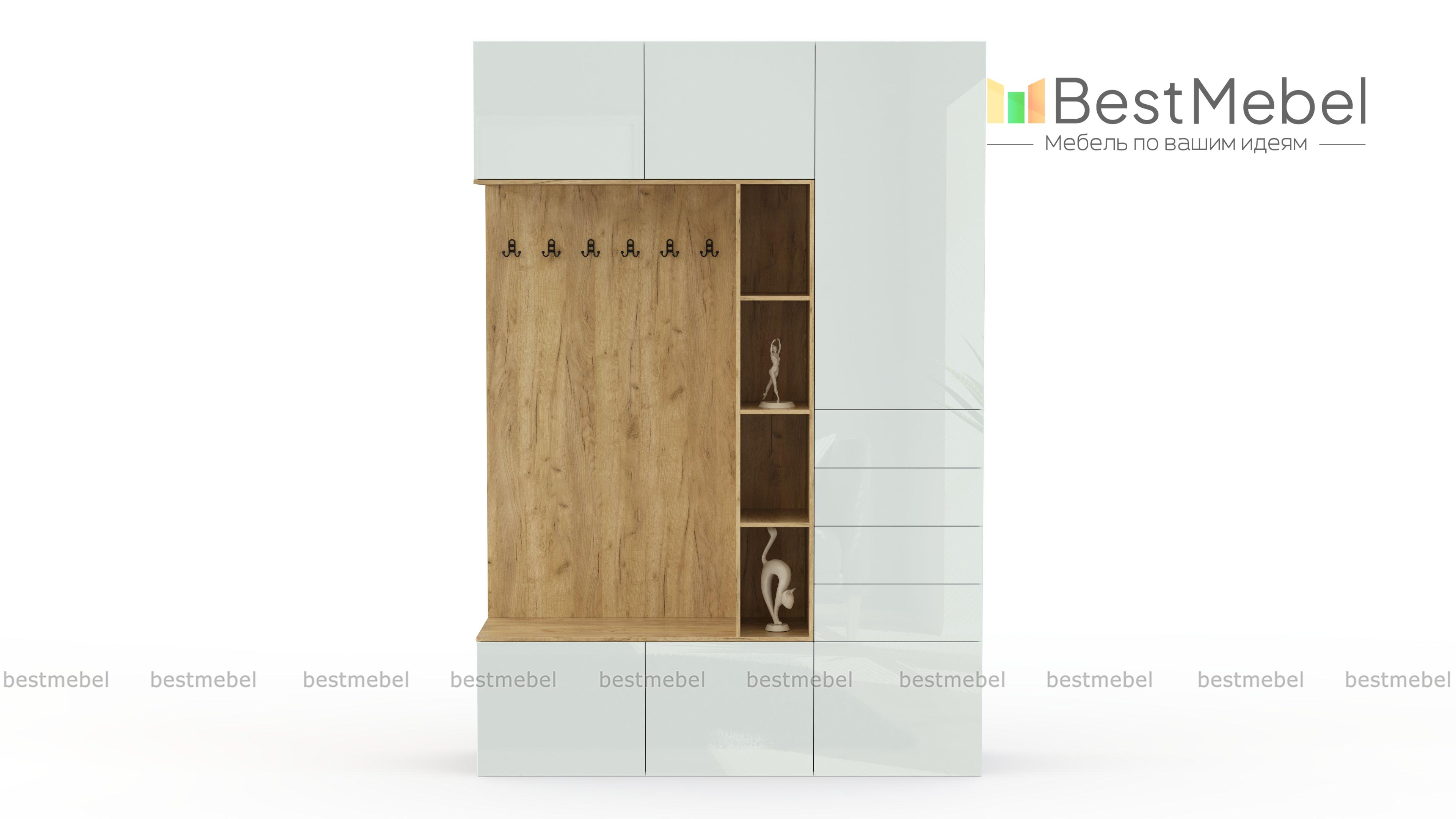 Прихожая Клайд 14 BMS - Фото