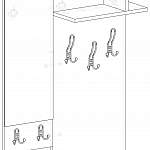 Схема сборки Вешалка Нарцисс 3 BMS
