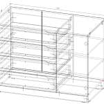 Комод Елисей 120 BMS