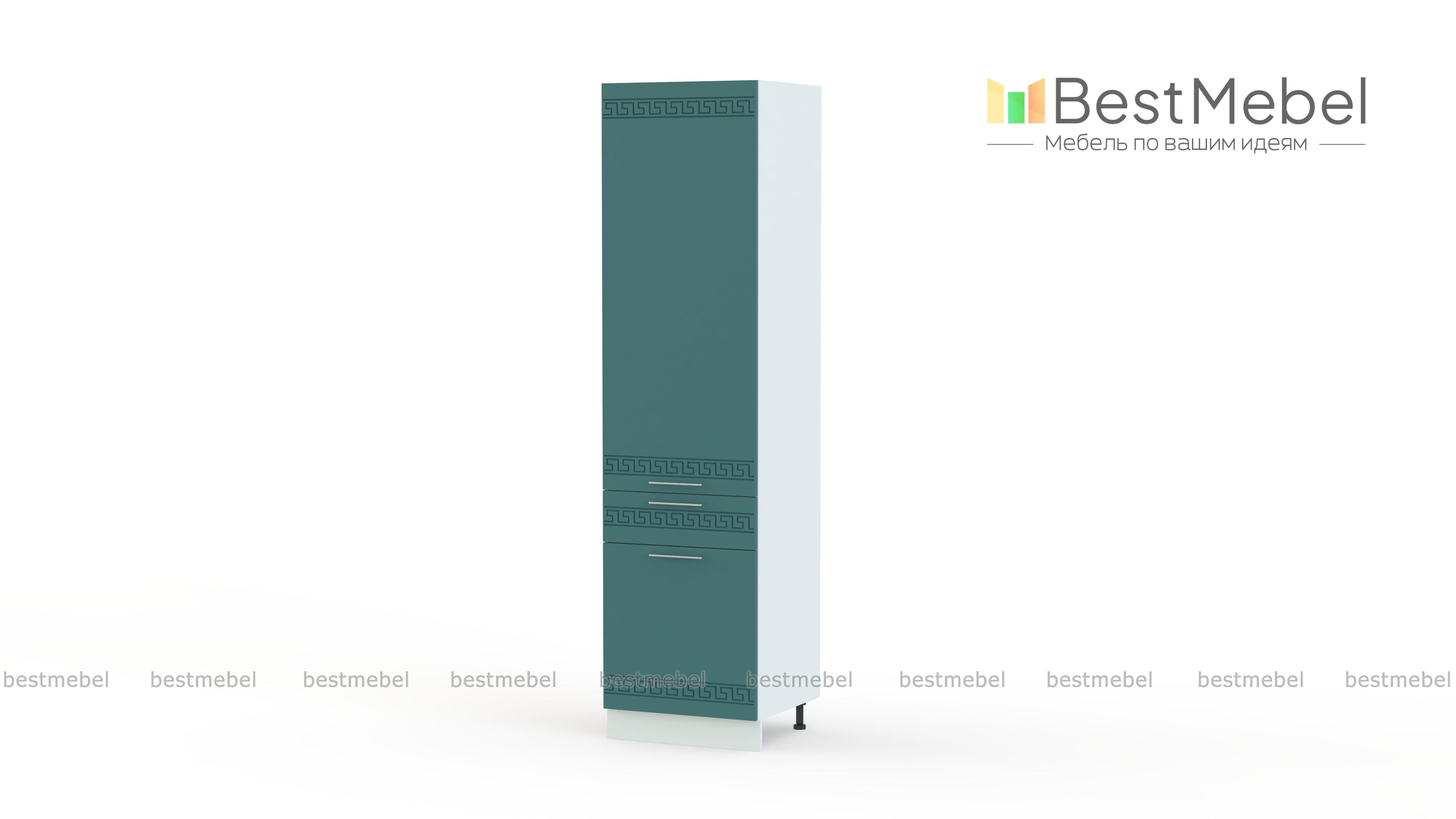 Шкаф-пенал 1 ящик Греция BMS - Фото