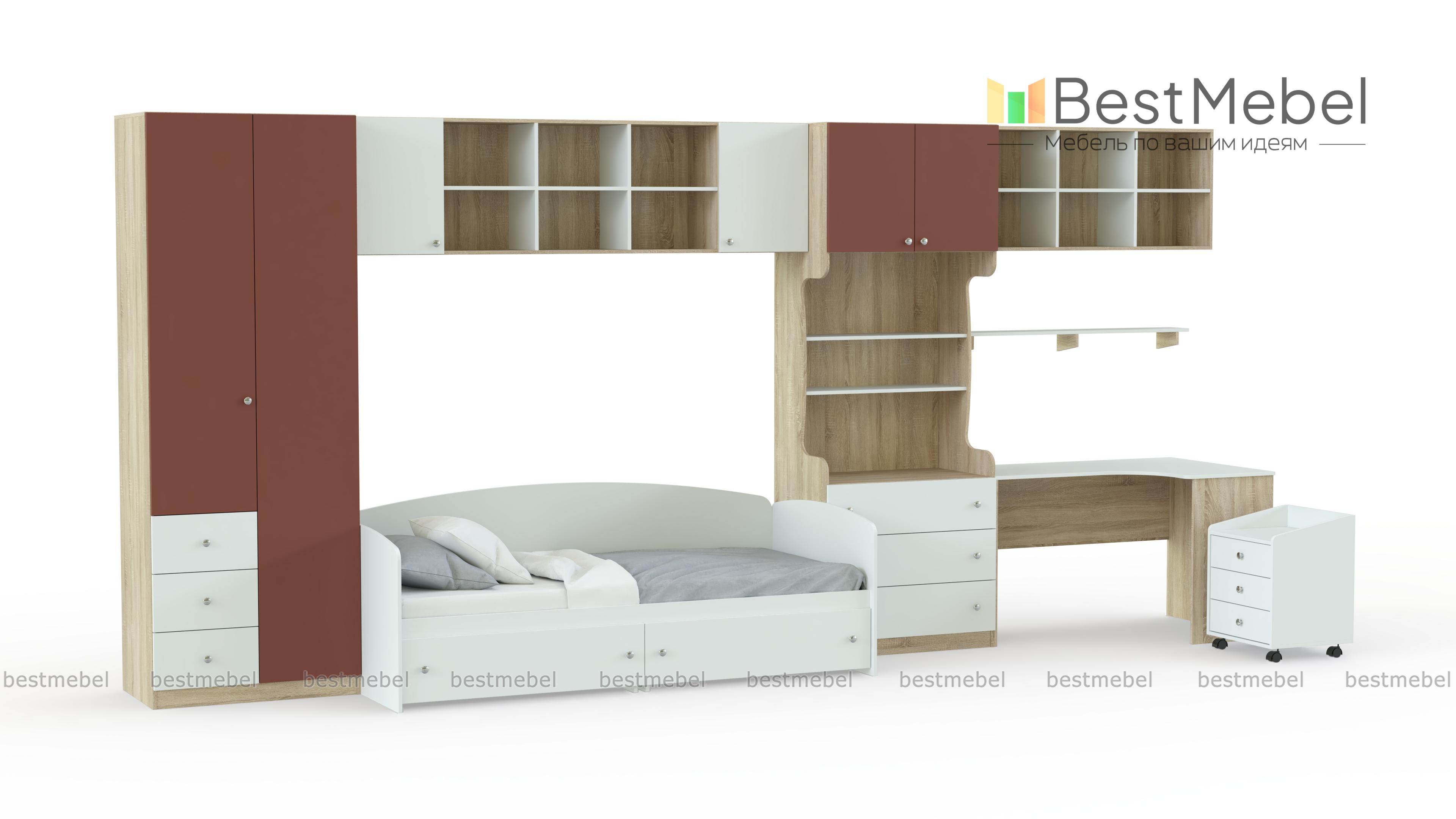 Детская мебель Белоснежка 7 BMS - Фото
