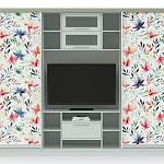 Шкаф-купе двойной Цветы 20 BMS - Фото 3