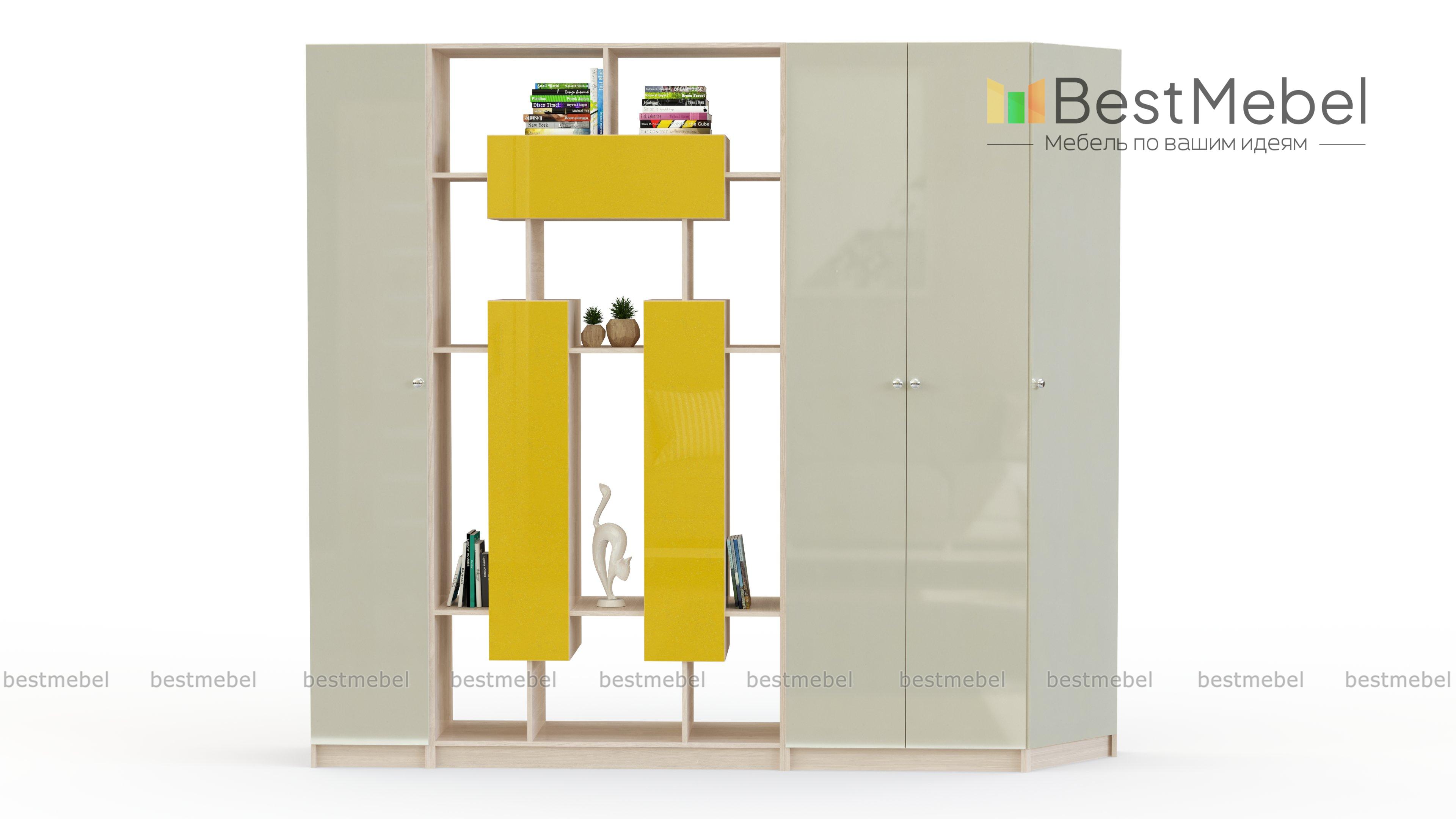 Шкаф-стеллаж Шелби-17 BMS - Фото