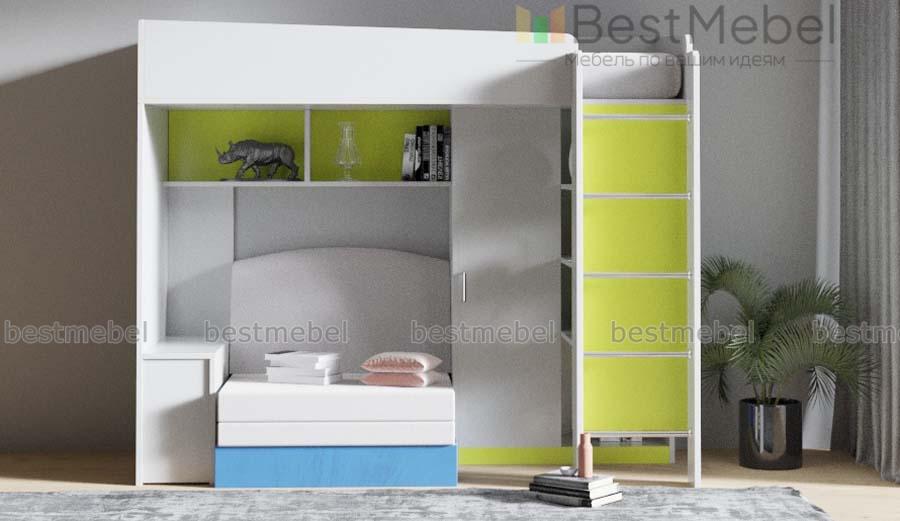 Кровать с диваном Бета 5 BMS - Фото