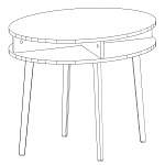 Схема сборки Журнальный стол Ева 15 BMS