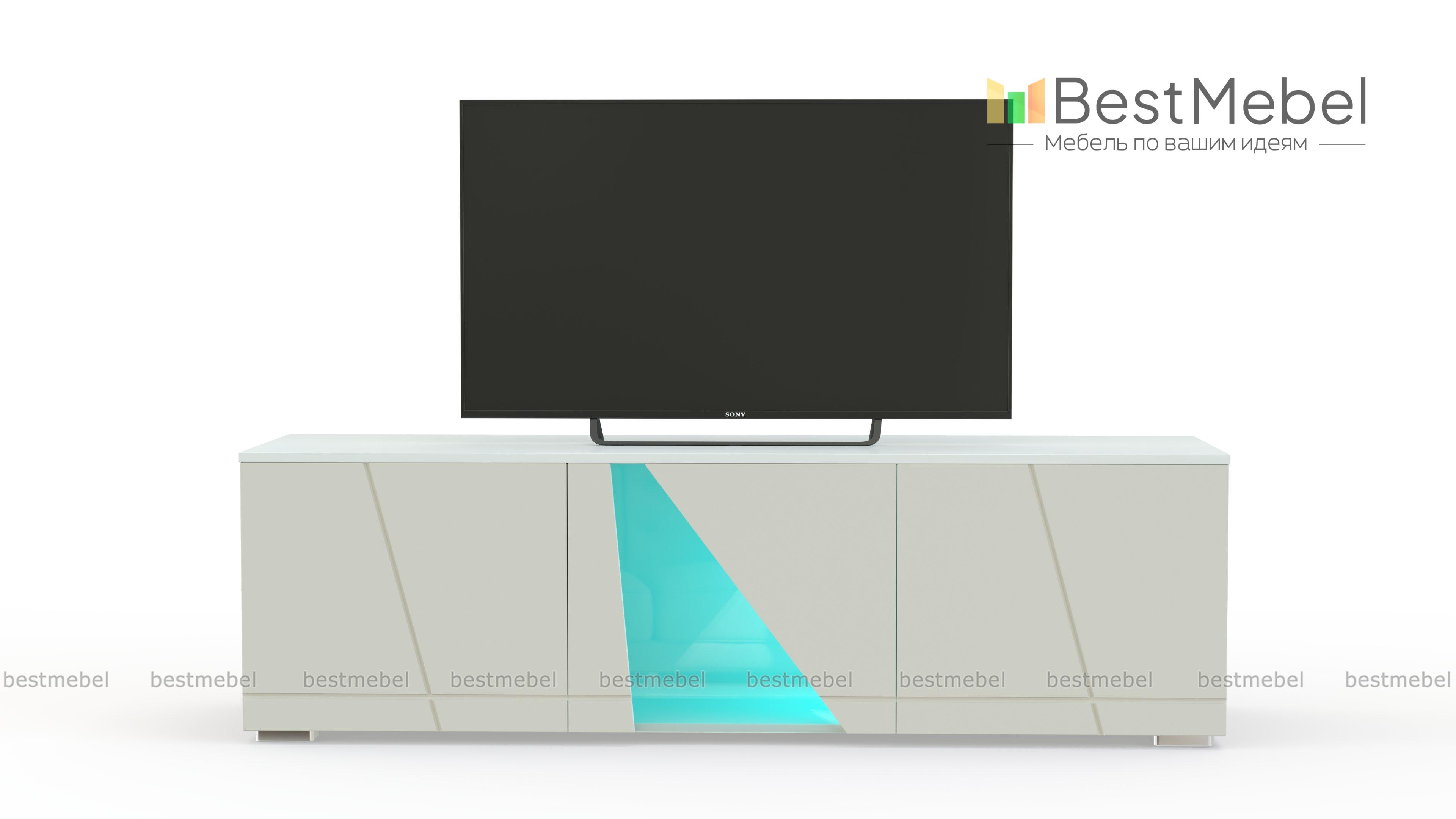 Тумба под ТВ Гламур Led 21 BMS - Фото