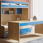 Двухъярусная кровать со столом Фанни 9 BMS - Фото 8