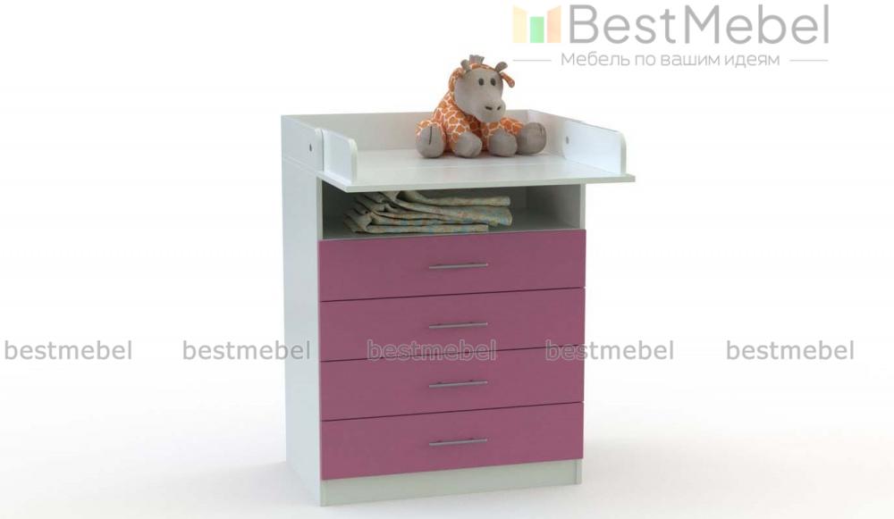 Пеленальный комод Сакура 4 BMS - Фото