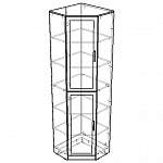 Схема сборки Книжный угловой шкаф Деймос BMS