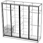 Схема сборки Гардеробная Дейли-5 BMS