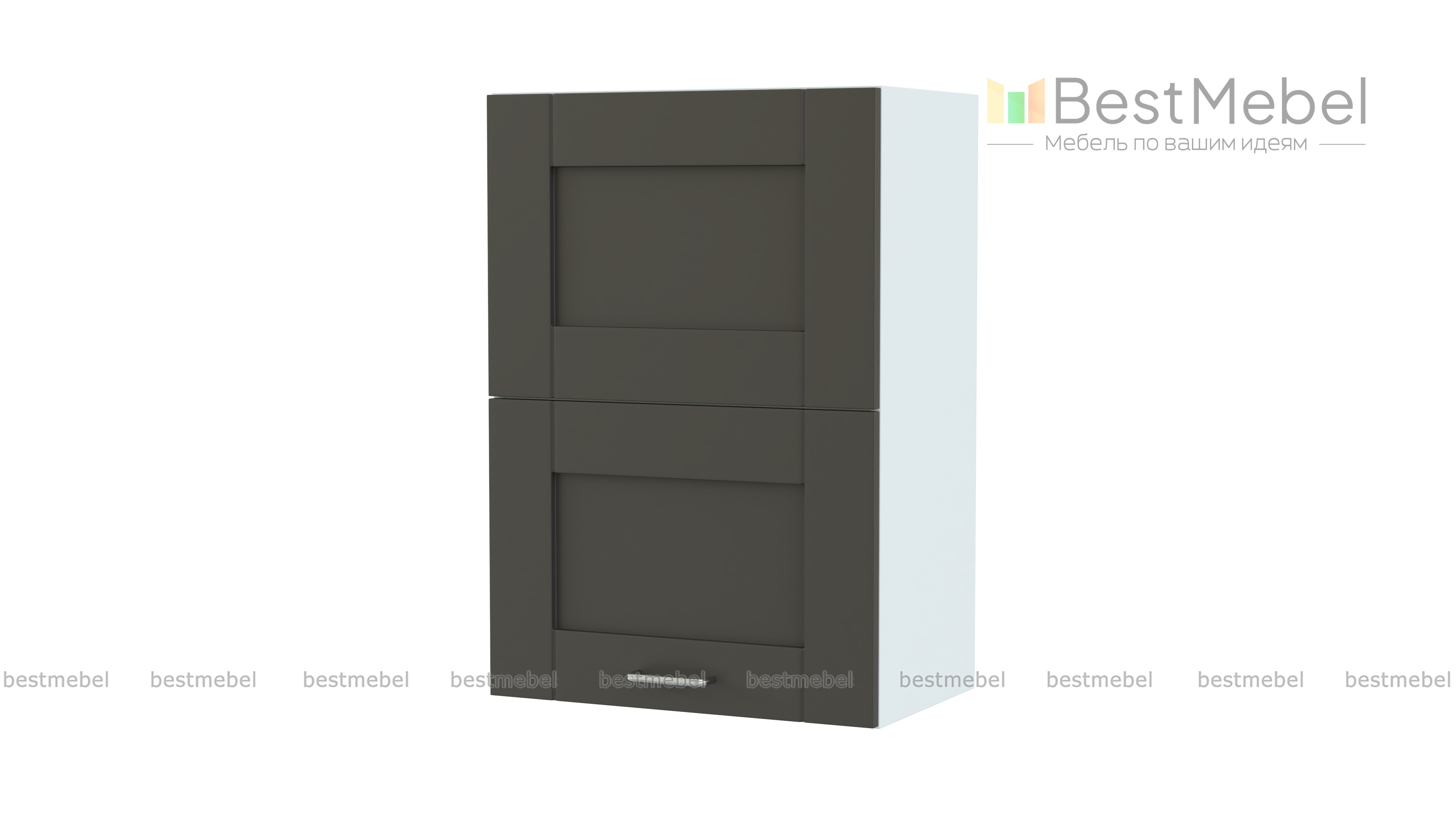 Шкаф верхний горизонтальный Лофт с ПМ BMS