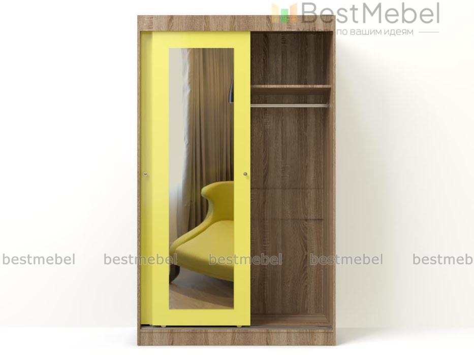 Шкаф-купе Лайм Акварель 2 BMS - Фото