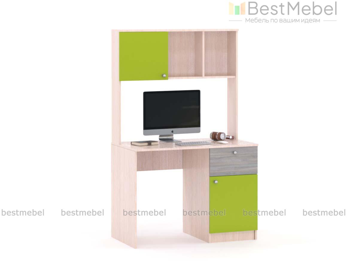 Письменный стол с полкой Алиса BMS - Фото