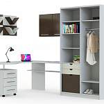 Угловой стол с открытым шкафом София BMS - Фото 2