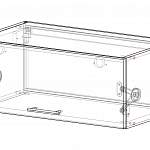 Схема сборки Шкаф-полка на пенал Саванна Art BMS