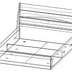 Схема сборки Кровать Элегант-160 BMS