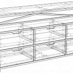 Схема сборки Комод Ульяна 11 BMS