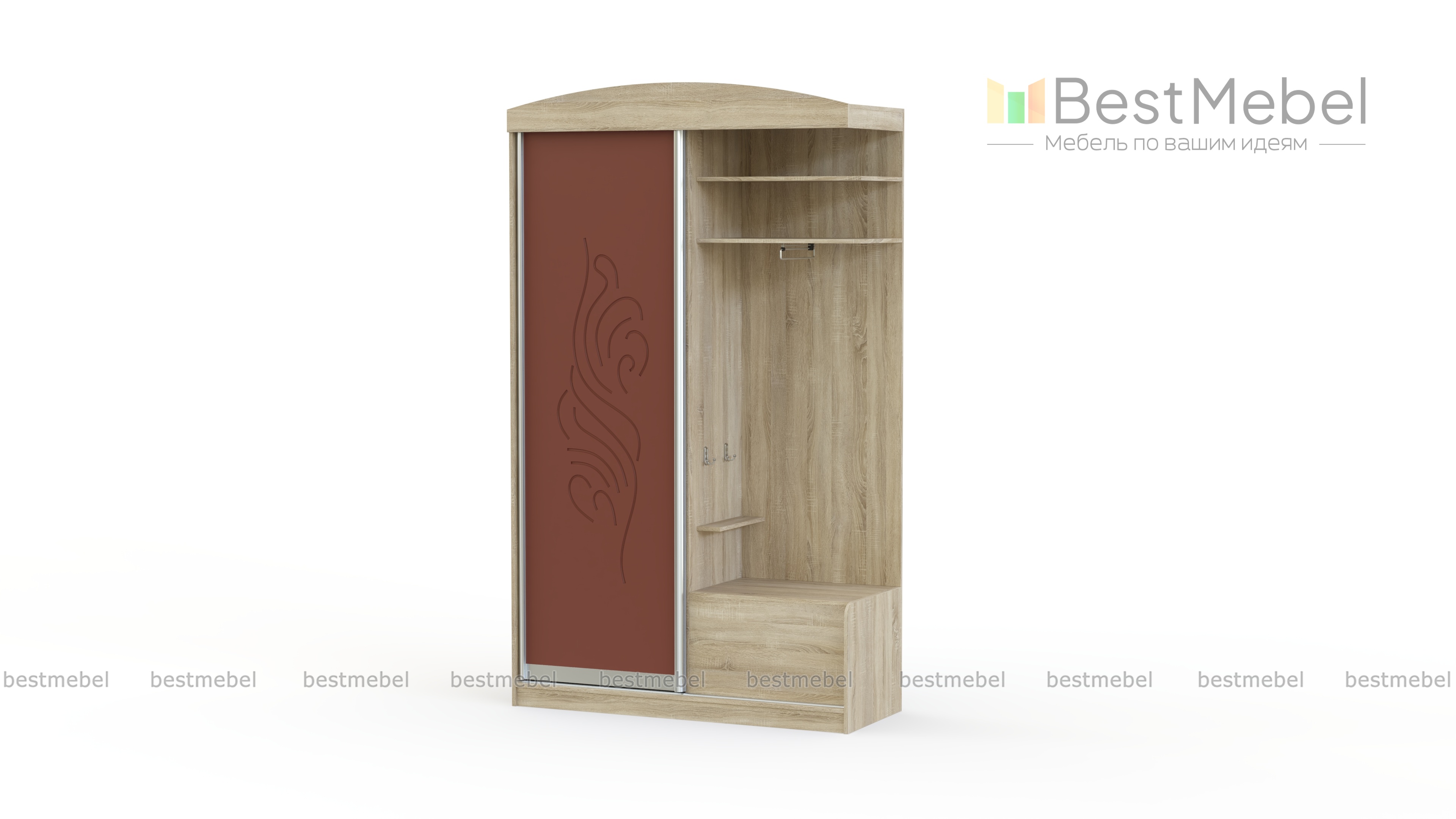 Прихожая-купе Ракушка BMS