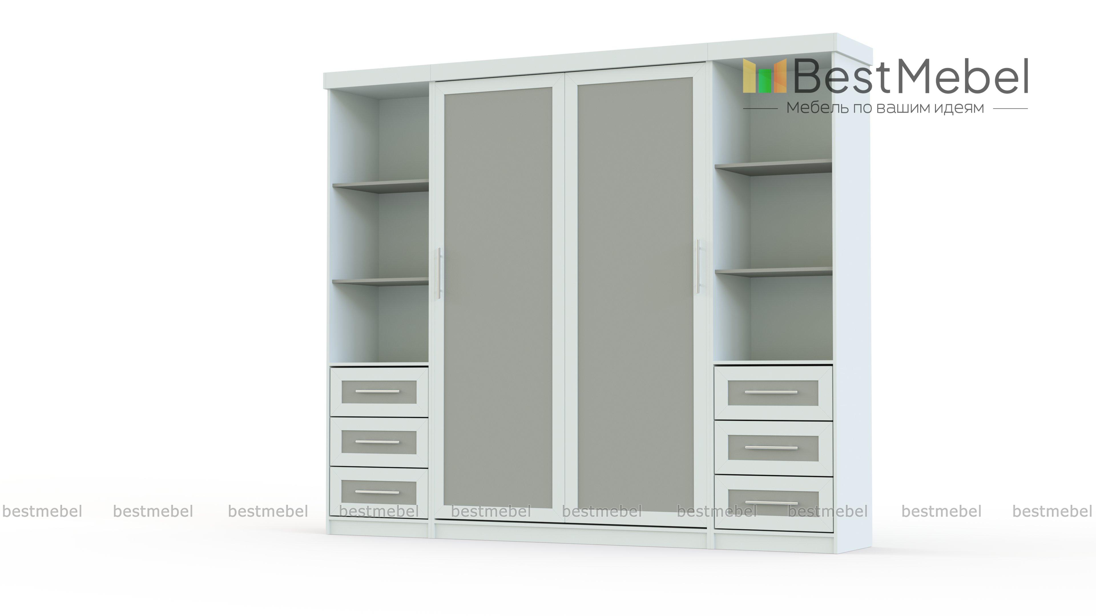 Шкаф-кровать трансформер Моника BMS - Фото