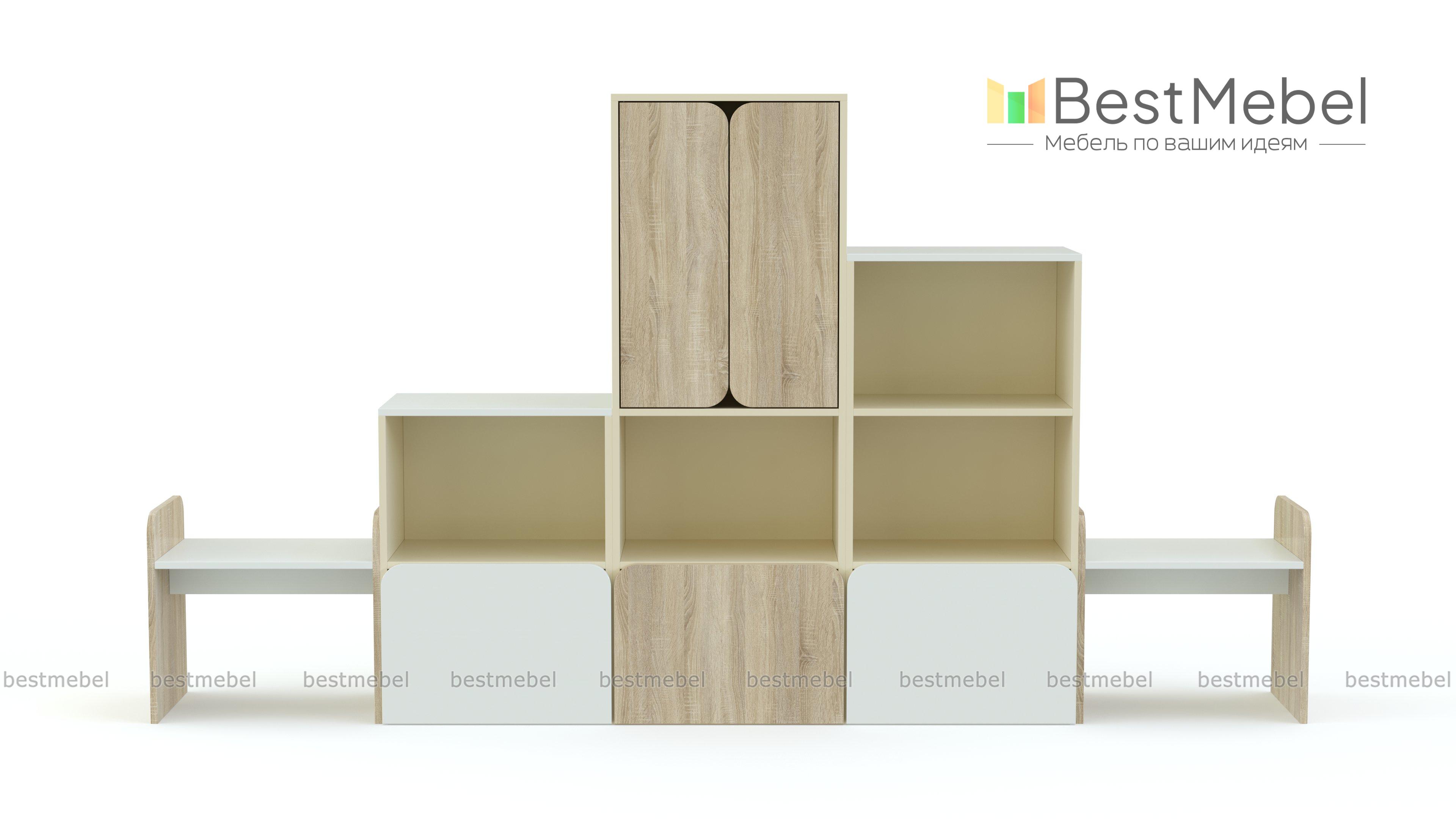 Стеллаж Хлоя 11 BMS - Фото