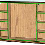 Схема сборки Панель навесная для ТВ Montpellier 1 BMS