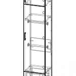 Схема сборки Шкаф распашной Зодиак 1.2  BMS